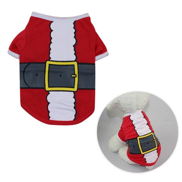 Santa Claus XS Dog Suit - Picture 5 of 7